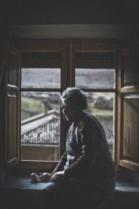 Año 2015. Narros. Florinda Martínez, tabernera.