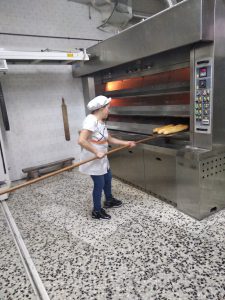 Año 2020. Ólvega. Propietaria panaderia Nueva Numancia