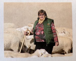 Año 2020. Monteagudo de las Vicarias. Pinilla Martínez, Ex-Alcaldesa y empresaria dedicada al mundo de la ganadería ovina